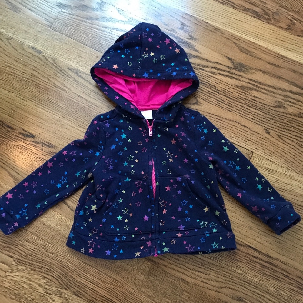 Gymboree Rainbow Star Hoodie